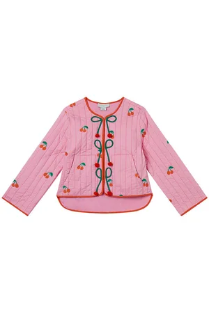 Stella McCartney Jakke - Rosa m. KirsebÃ¦r