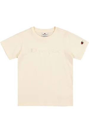 Champion T-shirt - Offwhite m. Logo