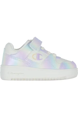 Champion Sko - RD18 Pearl Low Cut - Hvid/Lilla/BlÃ¥