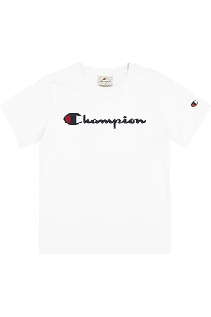 Champion T-shirt - Hvid m. Logo