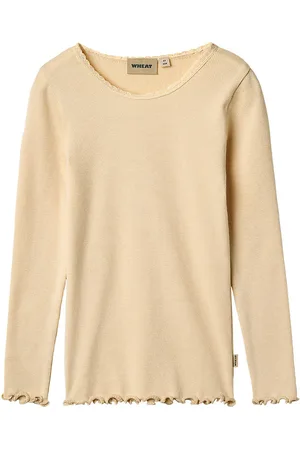 WHEAT Bluse - Rib - Reese - Macadamia