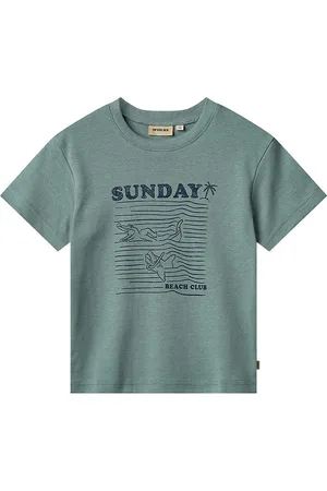 WHEAT T-shirt - Seb - Stormy Sea m. Print