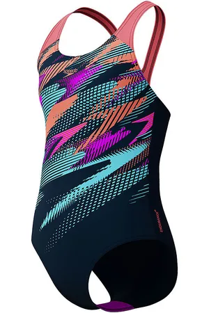 Speedo Badedragt - Digi Placemement Splashback - Sort m. Print