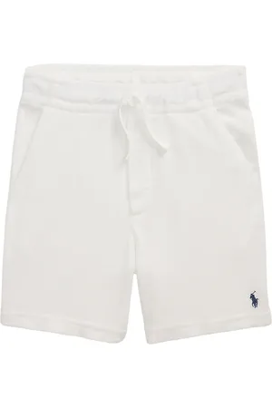 Ralph Lauren Shorts - FrottÃ© - Hvid