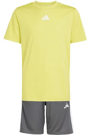 adidas ShortssÃ¦t - J TR-ES 3S - Pursul/White