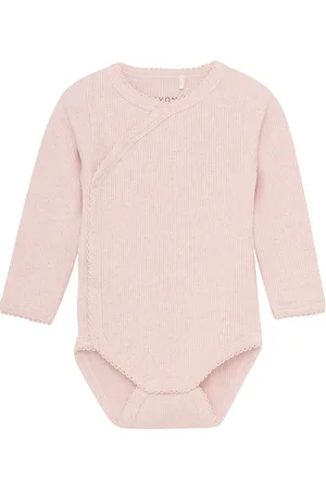 FIXONI SlÃ¥-om Body l/Ã¦ - Rib - Hushed Violet Melange