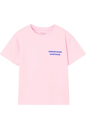 American Vintage T-shirt - FizValley - Baby Pink Vintage