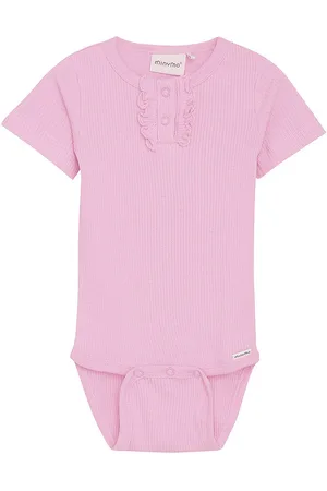 Minymo Body k/Ã¦ - Rib - Light Rose