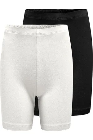 ONLY Cykelshorts - 2-Pak - KogLove - Cloud Dancer/Black