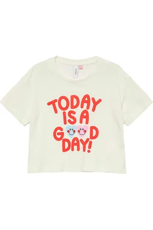 VERO MODA T-shirt - VmFeel - Snow White/Today Is A Good Day
