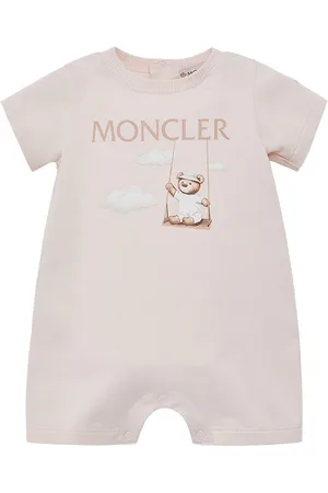 Moncler Sommerdragt - Rosa m. Print