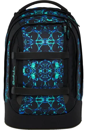 Satch Skoletaske - Pack - Caleido Blue