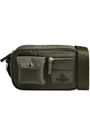 Markberg Skuldertaske - DarlsMBG S Cross - Dark Olive/Gold