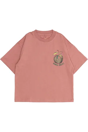 The New T-shirt - TnOleen - Old Rose m. print