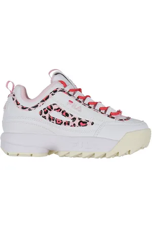 Fila Sko - Disruptor P Kids - Hvid/Leopard