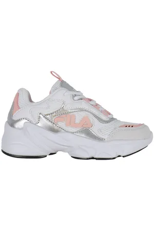 Fila Sko - Collene Logo Kids - Hvid/Silver