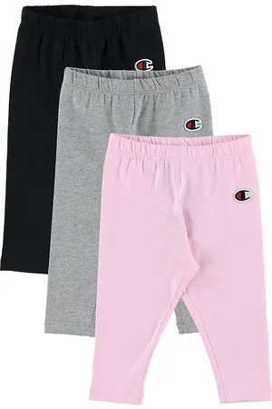 Champion Leggings - 3-pak - Pink/GrÃ¥/Sort