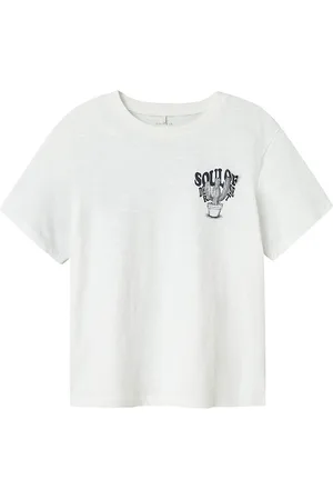 NAME IT T-shirt - NkmJokik - Bright White