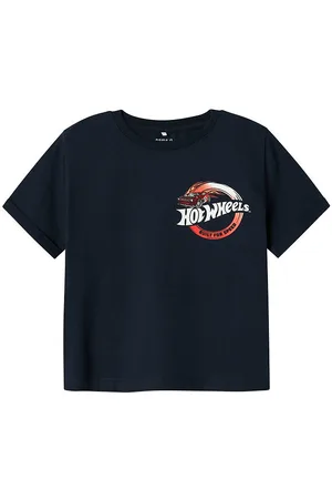 NAME IT T-shirt - NmmAtreus - Hot Wheels - Navy Blazer