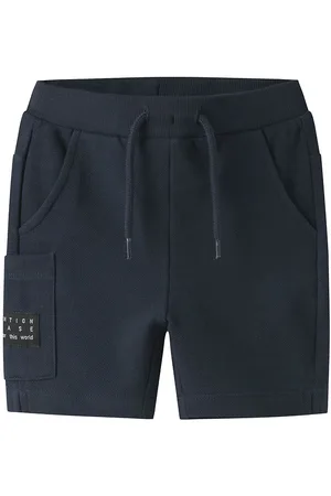 NAME IT Sweatshorts - Pique - NmmVivasse - Navy Blazer