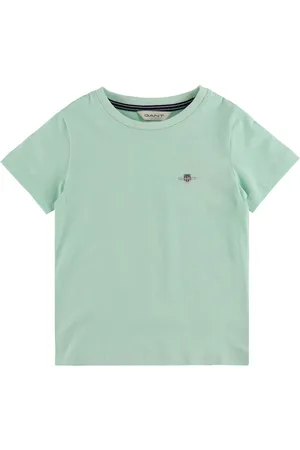 GANT T-shirt - Shield - Faded Mint