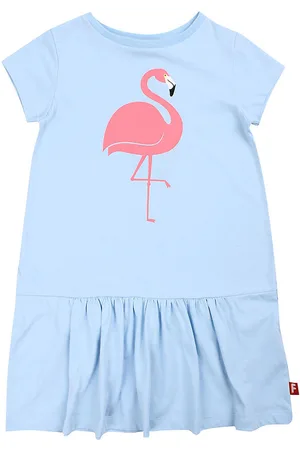 DYR Cph Kjole - perky - Baby Blue Flamingo