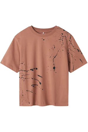 NAME IT T-shirt - NkmTubalu - Burlwood