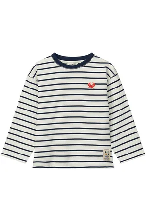 Liewood T-shirt - Tyler - Stipes Classic Navy