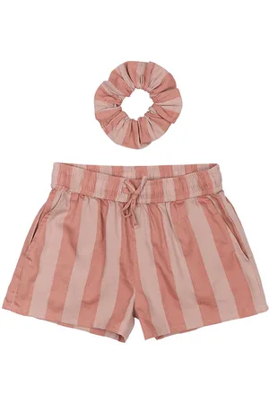 The New Shorts - TnOfelia - Old Rose Striped