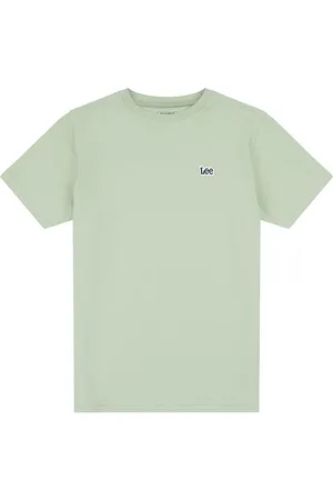 Lee T-shirt - Badge - Slit Green
