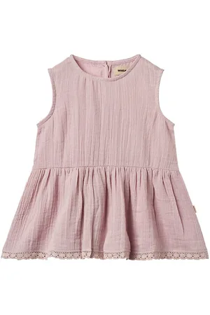 WHEAT Top - Musselin - Bea - Lavender Mist m. Blonder