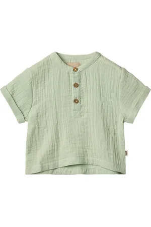 WHEAT Skjorte - Musselin - Svend - Soft Mint