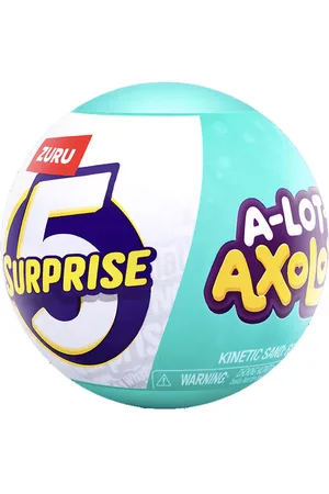 5 Surprise Kugle m. Overraskelse - Serie 1 - A-Lot-A Axolotls