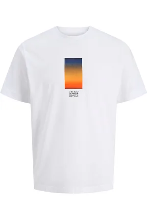 JACK & JONES T-shirt - JcoCalma Photo - Bright White