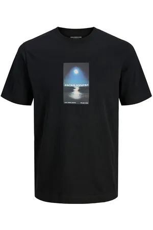 JACK & JONES T-shirt - JcoCalma Photo - Sort