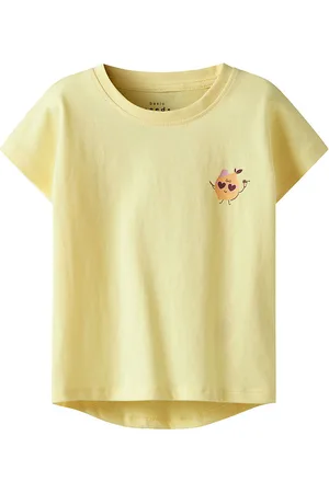 NAME IT T-shirt - NmfVarutti - Lemon Meringue/Lemon