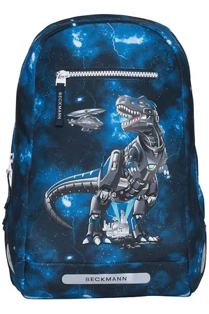 Beckmann Gymnastiktaske - Tech Rex - Sort/Blå