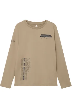 NAME IT Bluse - NkmPomensi - Pure Cashmere m. Print