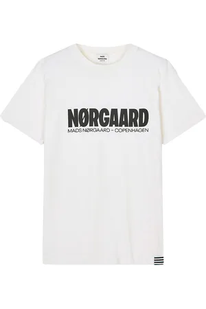 Mads Norgaard T-shirt - Printed Thorlino - Snow White