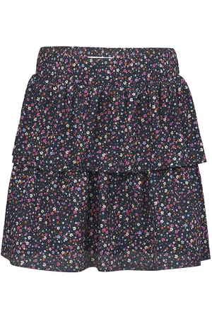 NAME IT Nederdel - Noos - NkfVinaya - Navy Blazer/Color Flower
