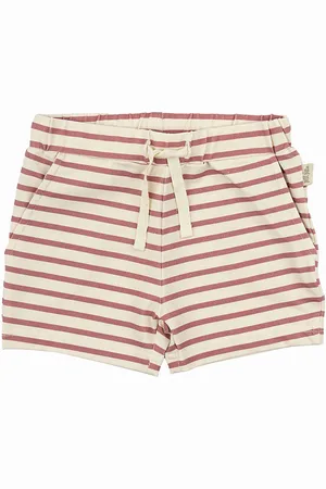 Petit Piao Shorts - Sum - Withered Rose/Off White