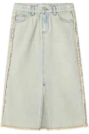 NAME IT Nederdel - NkfGami - Vintage Lyseblå Denim