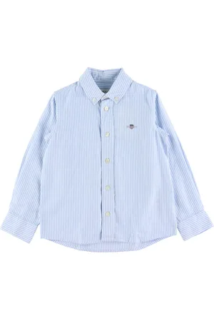 GANT Skjorte - Oxford - Capri Blue