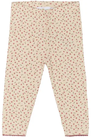 The New Pointelle Leggings - TnsbOdette - AOP - White Swan