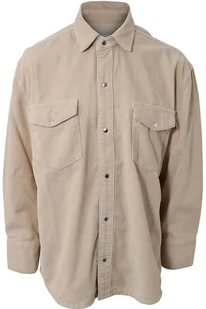 Hound Skjorte - Corduroy Shirt - Sand
