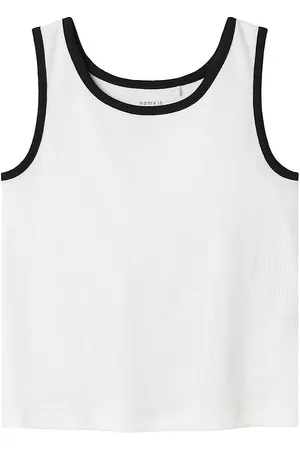 NAME IT Tanktop - Rib - NkfJally - Bright White