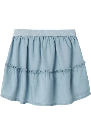 NAME IT Nederdel - NmfMia - Lyseblå Denim