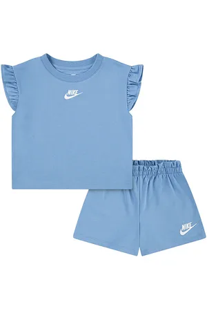 Nike Shortssæt - Top/Shorts - Blue Beyond