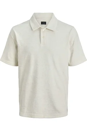 JACK & JONES Polo - Frotté - JPRBlaben - Cloud Dancer