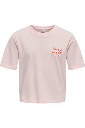 ONLY T-shirt - KogRex - Mauve Chalk/Happy